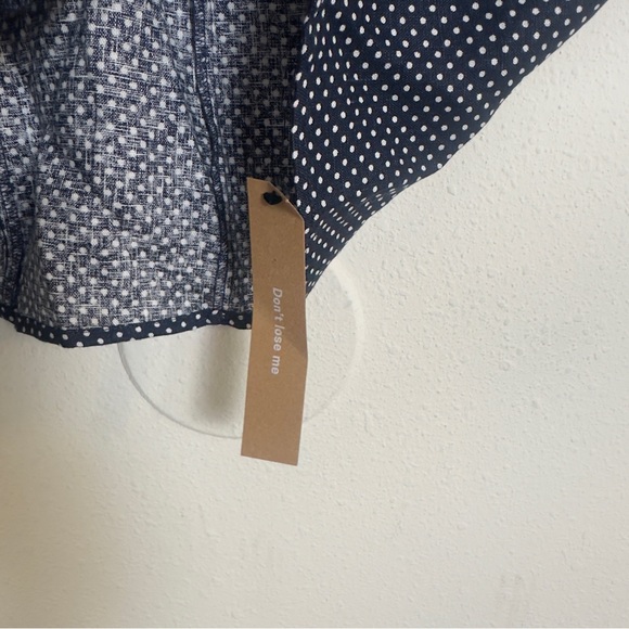 Reformation soraya polka dot sleeveless linen dress - Picture 7 of 10